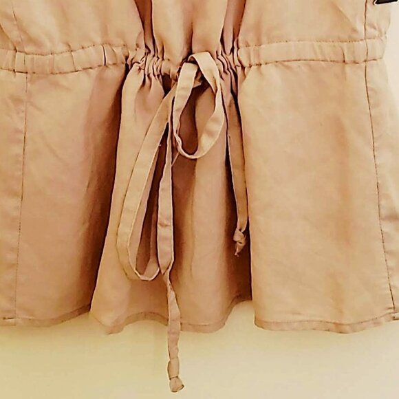 NWT Mossimo Sleeveless Taupe Blouse - Picture 4 of 10